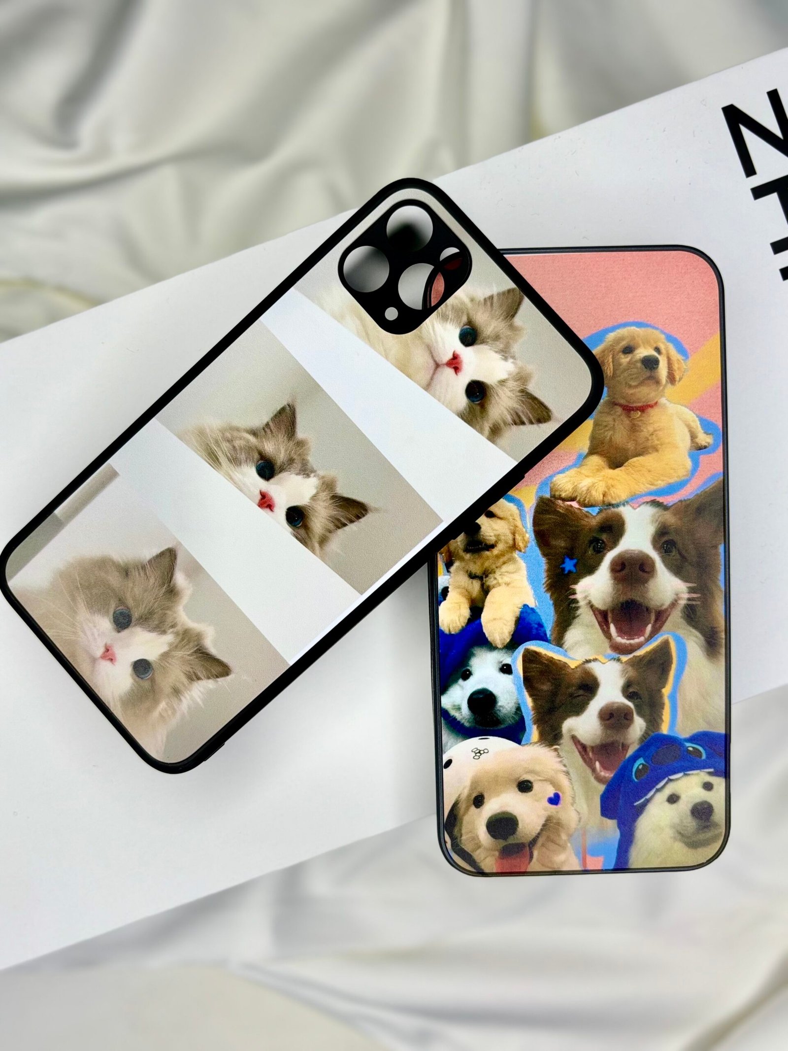 Pet photo custom phone case printing samples