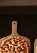 Carnivore's Delight pizza from Nova Vending